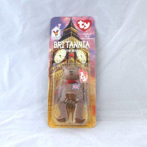 Mc Donalds Ty Beanie Babies Britannia The Bear Sealed Pkg